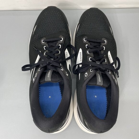 Brooks Ghost 15 Sneakers Shoes Running Training Black Mens 9.5 Wide - Picture 10 of 14